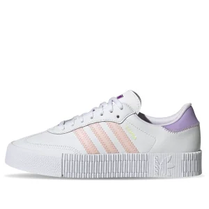 (WMNS) adidas Sambarose 'White Pink Purple' FX8103