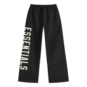Fear of God Essentials Fleece Relaxed Sweatpant 'Black' 130BT244320F