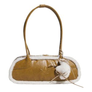 (WMNS) adidas Wide Shoulder Bag 'Bronze Strata Off White' KT0859