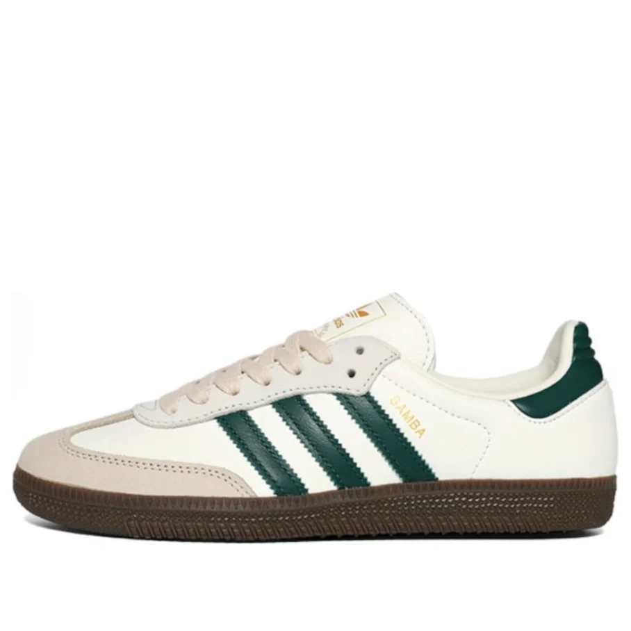 (WMNS) adidas Samba OG 'Off White Collegiate Green Sand Strata' JR8843