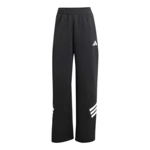 (WMNS) adidas Future Icons 3-Stripes Open-Hem Pants Asia Sizing 'Black White' JE0150