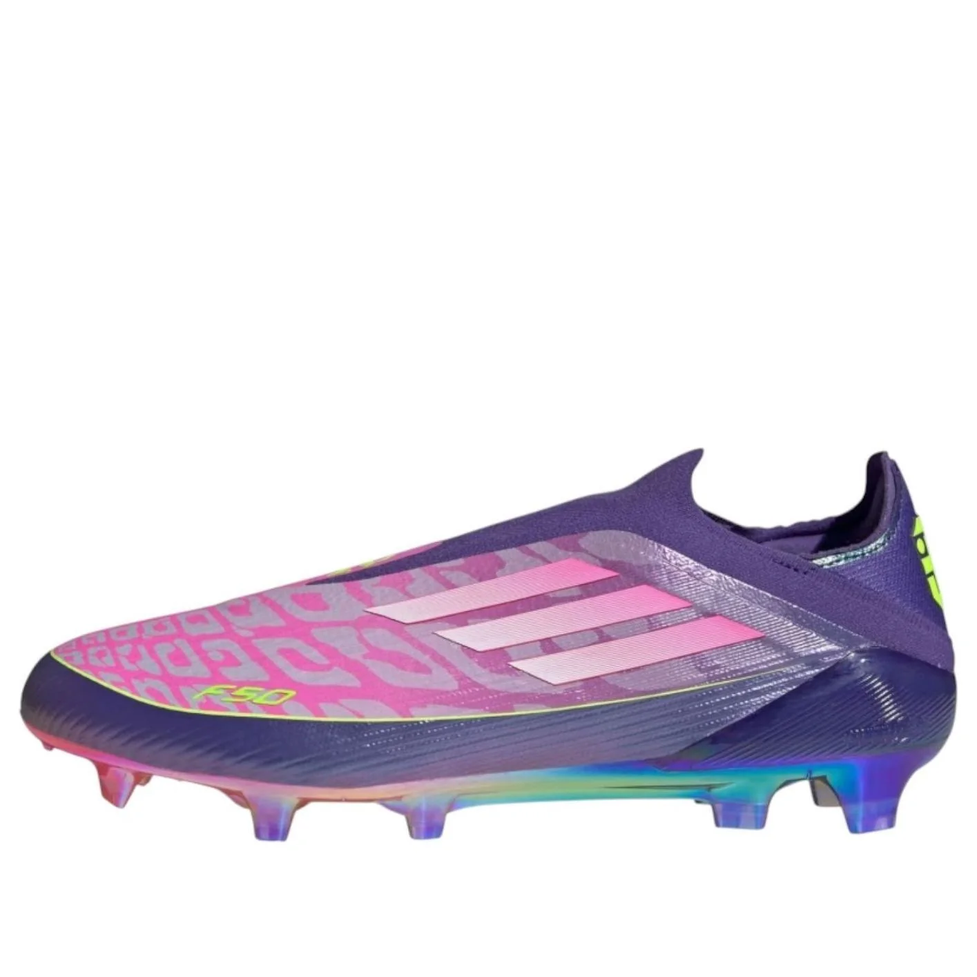 adidas x Lamine Yamal F50 Elite Laceless 'Purple' JS0560