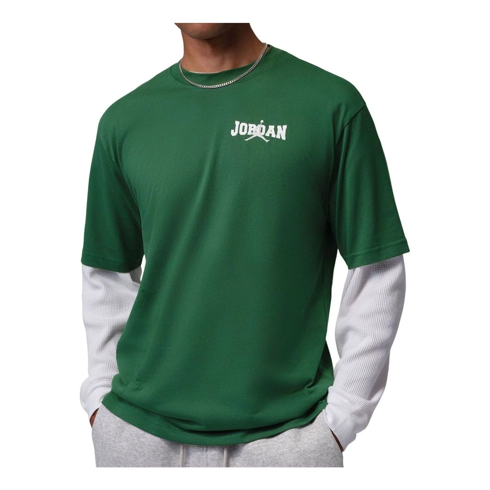 Jordan Brooklyn T-Shirt 'Gorge Green' IW1036-341