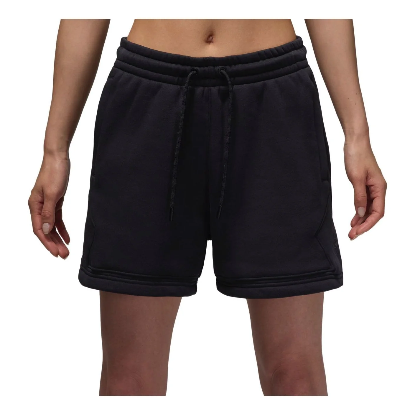 (WMNS) Air Jordan Paris Saint-Germain Fleece Shorts Asia Sizing 'Off Noir' FV7752-045