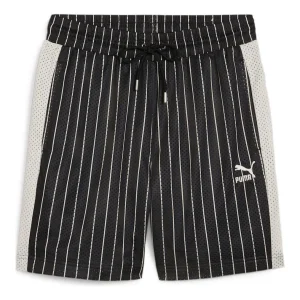 PUMA T7 For The Fanbase Mesh Shorts 'Black Green' 624394-01