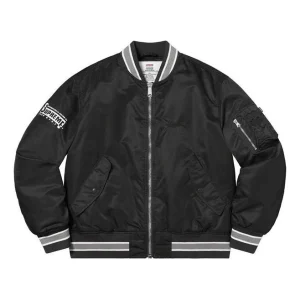 Supreme Second To None MA-1 Jacket 'Black White' SUP-SS22-265