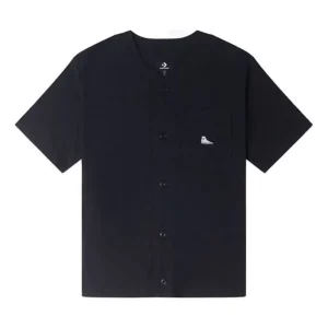 Converse Chuck Taylor Seasonal Shirt Asia Sizing 'Black White' 10024736-A01