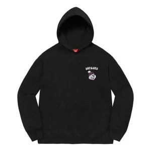 Supreme Snowman Hooded Sweatshirt 'Black White' SUP-FW21-318