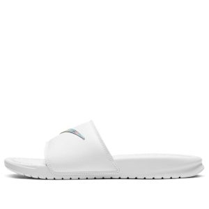 (WMNS) Nike Benassi JDI Slide 'White Iridescent' DA2544-100