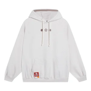 Li-Ning BadFive Changan Boy Graphic Hoodie 'Light Grey' AWDSI45-1