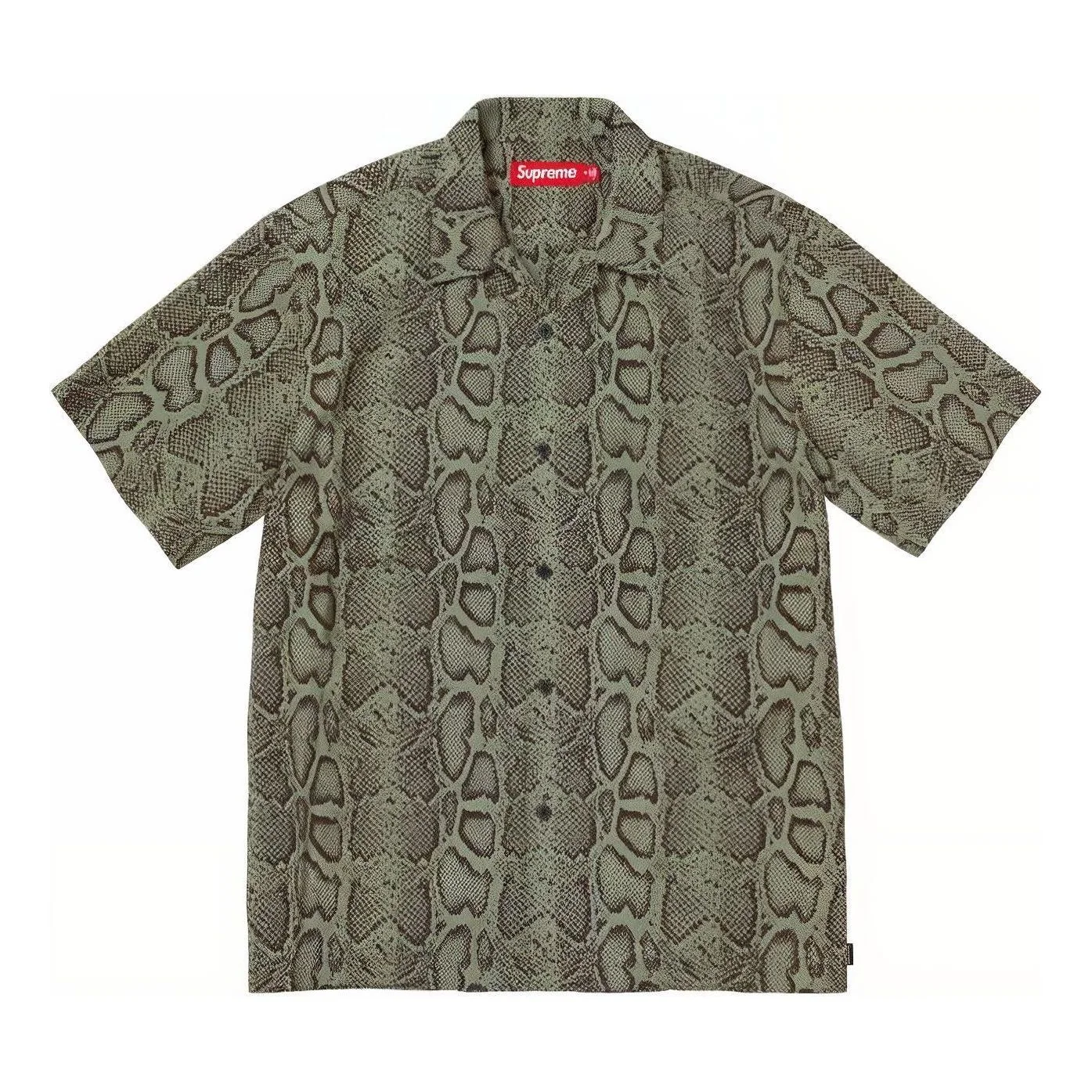 Supreme Snake S/S Shirt 'Green' SUP-SS24-101