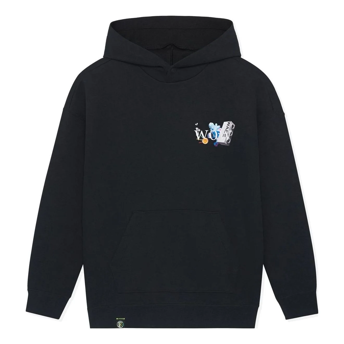 Li-Ning Way Of Wade Art Graphic Hoodie 'Black' AWDSE73-1