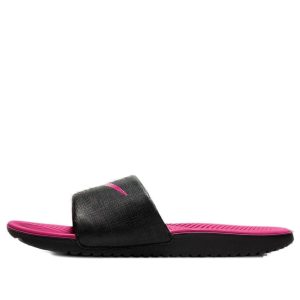 (GS) Nike Kawa 'Black Vivid Pink' DD8519-001
