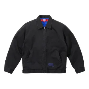 Supreme x JUNYA WATANABE COMME des GARONS MAN Printed Work Jacket 'Black Navy' SUP-FW21-284