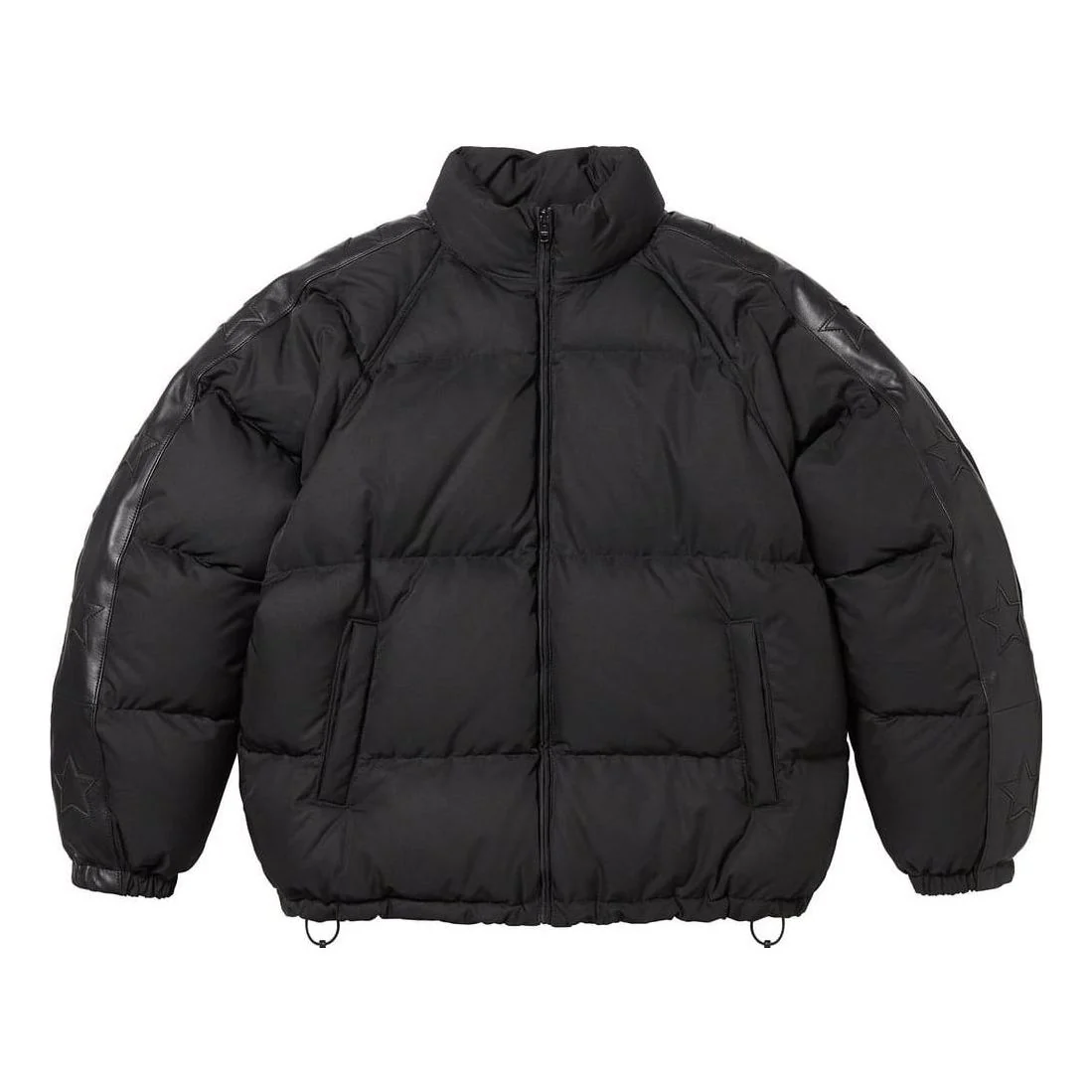 Supreme Star Sleeve Down Puffer Jacket 'Black' SUP-FW23-235