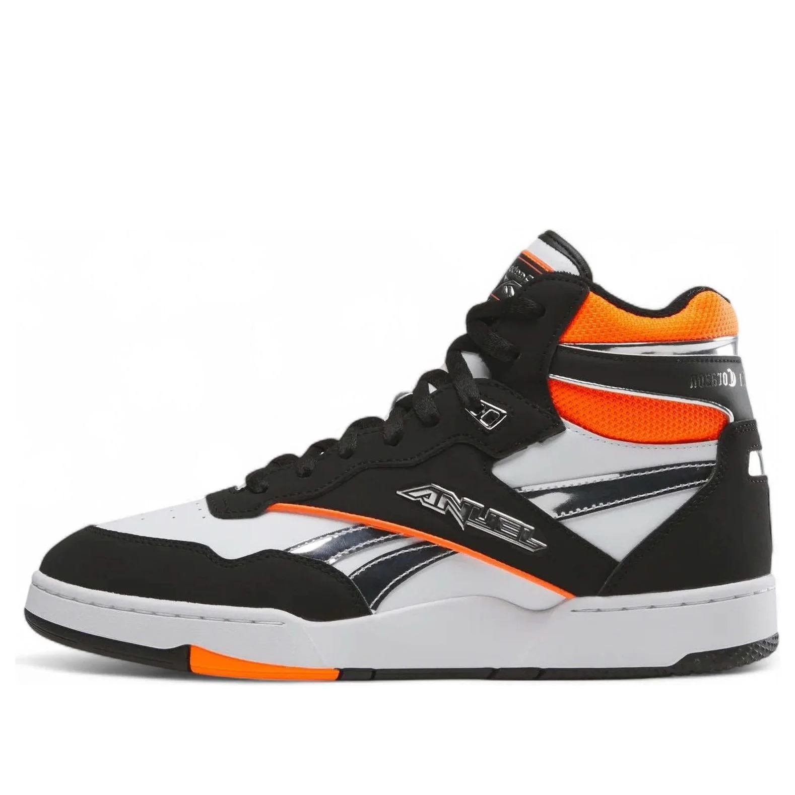 Reebok x Anuel AA BB 4000 II Mid Retro 'Black White Chrome' 100239410