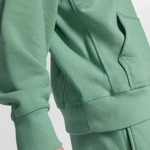 Converse Gold Standard Loose-Fit Pullover Logo Hoodie Asia Sizing 'Green' 10025917-A06