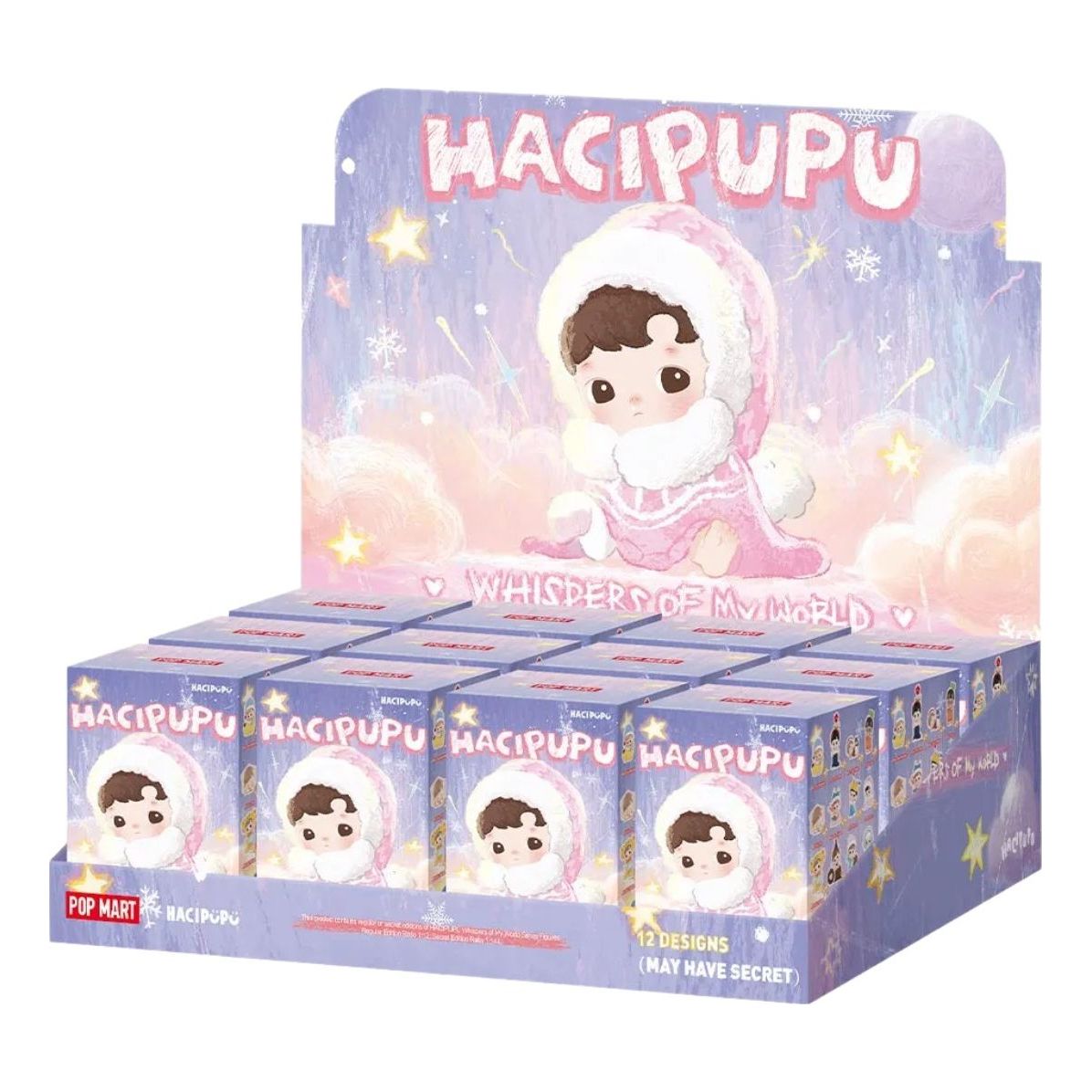 Pop Mart Hacipupu Whispers of My World Figure Sealed Case (12 Blind Boxes) PPMT-2511-0025-1005469737