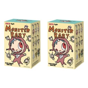Pop Mart Polar Monsterbaby Plush Collection Plush Pendant Ver.1 Sealed Case (2 Blind Boxes) PPMT-2511-0048-1011182118