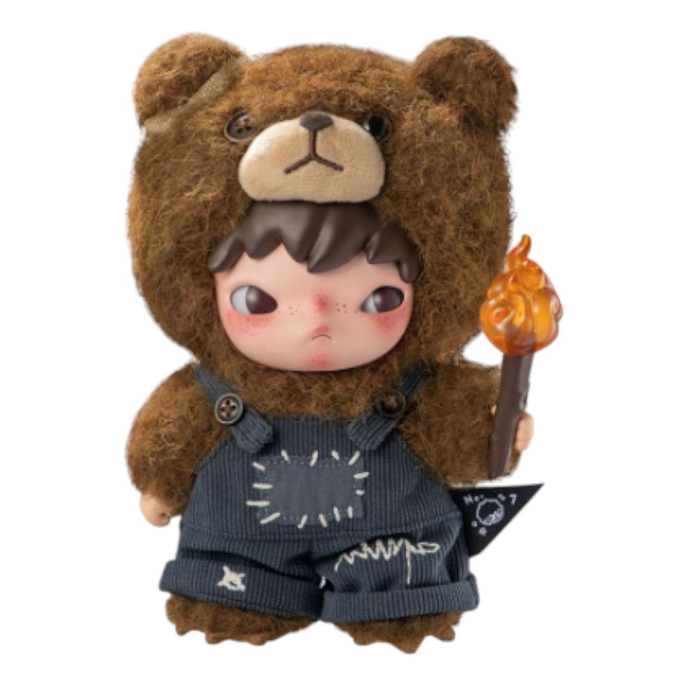 Pop Mart Hirono Living Wild-Fight for Joy Plush Doll THE-HIRON-N1