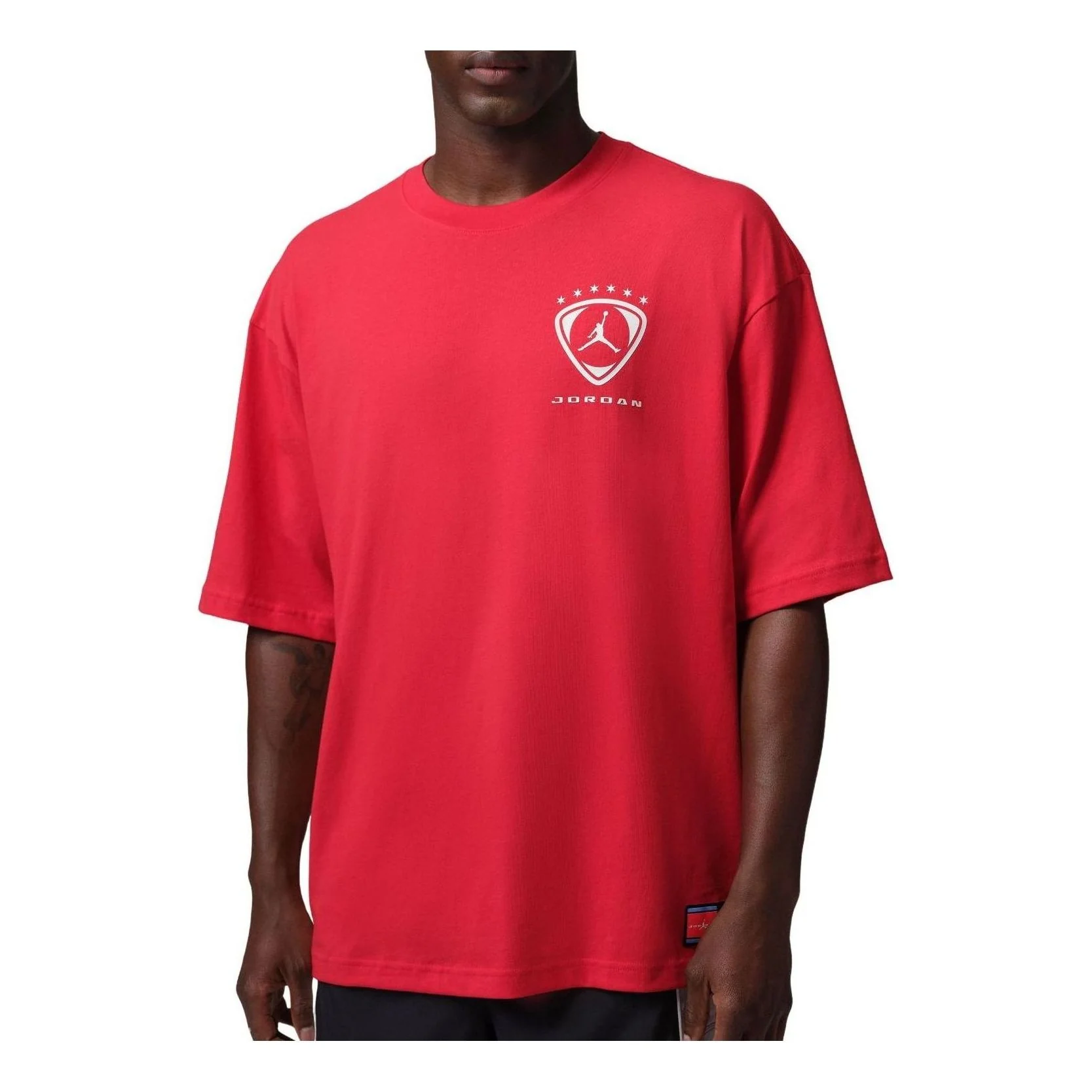 Jordan Brooklyn T-Shirt 'University Red White' IO0010-657