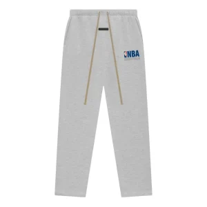 Fear of God Essentials x NBA Relaxed Sweatpants 'Light Heather' 130AL246000F