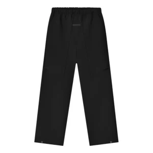 Fear of God Essentials Bonded Canvas Work Pant 'Jet Black' 130SP258200F