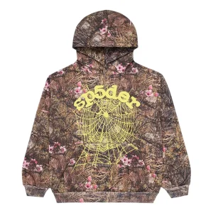 Sp5der OG Web Hoodie 'Real Tree' SP5-CWEBOG-HD