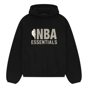 Fear of God Essentials x NBA Hoodie 'Black' 192AL246501F