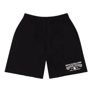 Denim Tears ADG Sweat Shorts 'Black' SS25BRS0022