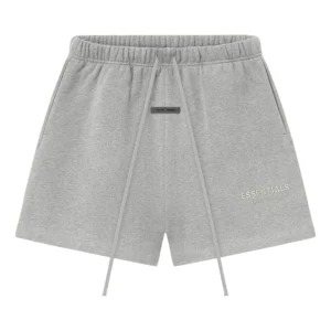 Fear of God Essentials Classic Fleece Sweatshort 'Concrete Heather' 160SP252005F