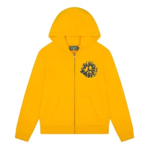 Denim Tears Denim University Zip Hoodie 'Yellow' SS25TZH10391883