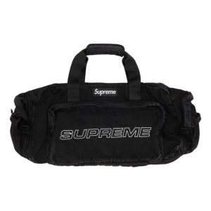 Supreme Denim Duffle Bag 'Black' FW25B2-BLACK
