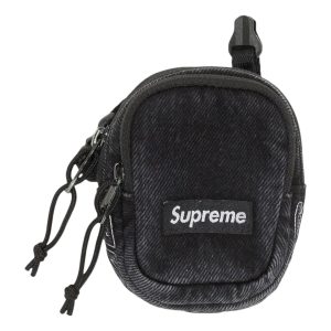 Supreme Denim Mini Utility Bag 'Black' FW25B16-BLACK