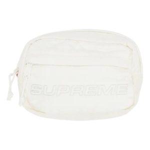 Supreme Denim Mini Shoulder Bag 'White' FW25B6-WHITE
