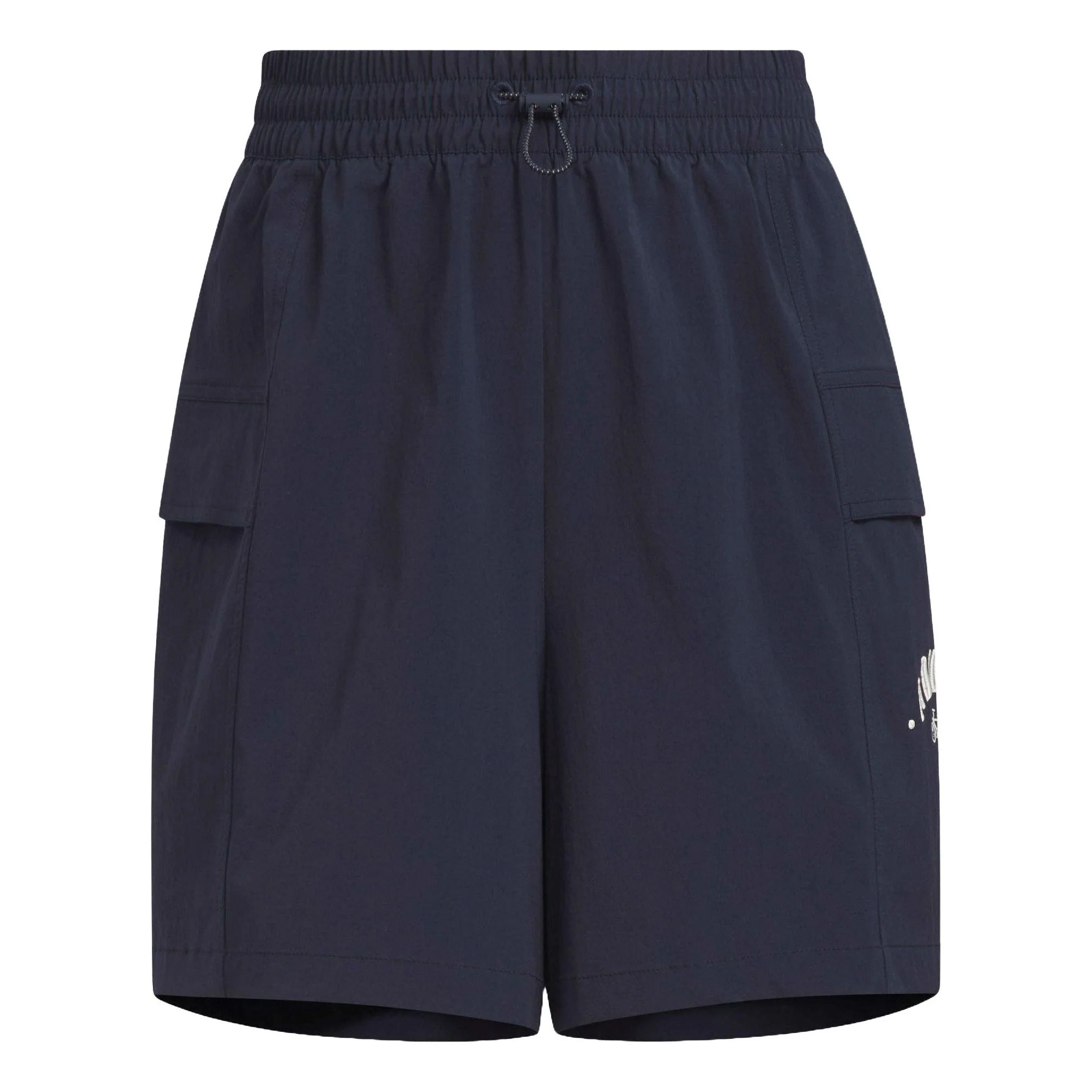 (WMNS) adidas Verbiage Shorts Asia Sizing 'Navy' JN7775