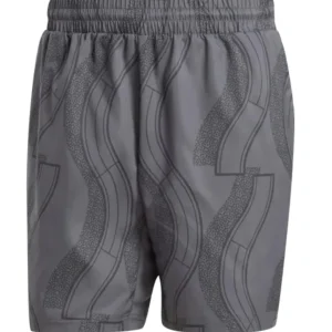 adidas Club Tennis Graphic Shorts Asia Sizing 'Grey' IP1884