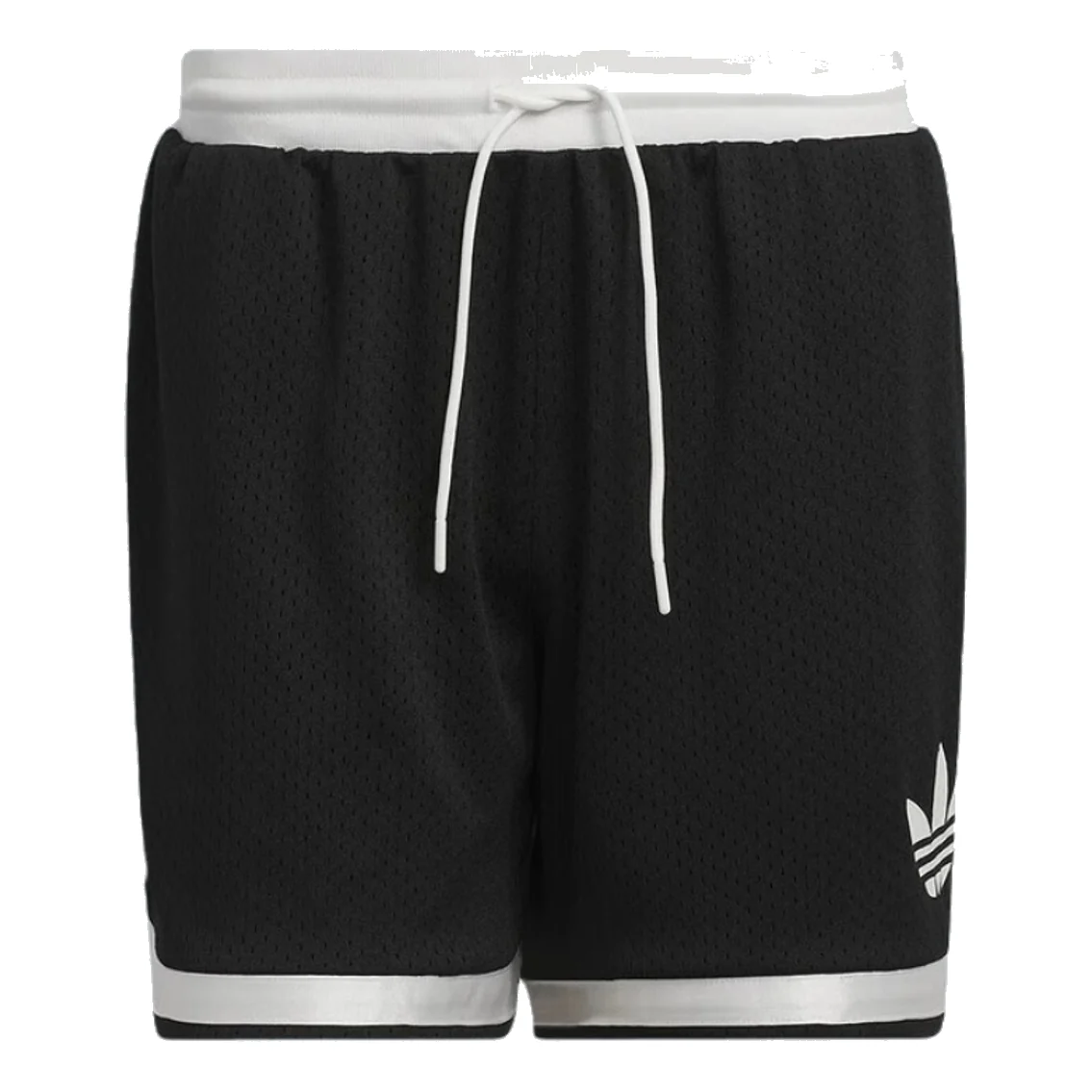 adidas Originals Classic Mesh Comfort Shorts Asia Sizing 'Black White' IY7387