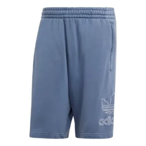 adidas Adicolor Outline Trefoil Shorts Asia Sizing 'Blue' IR8005