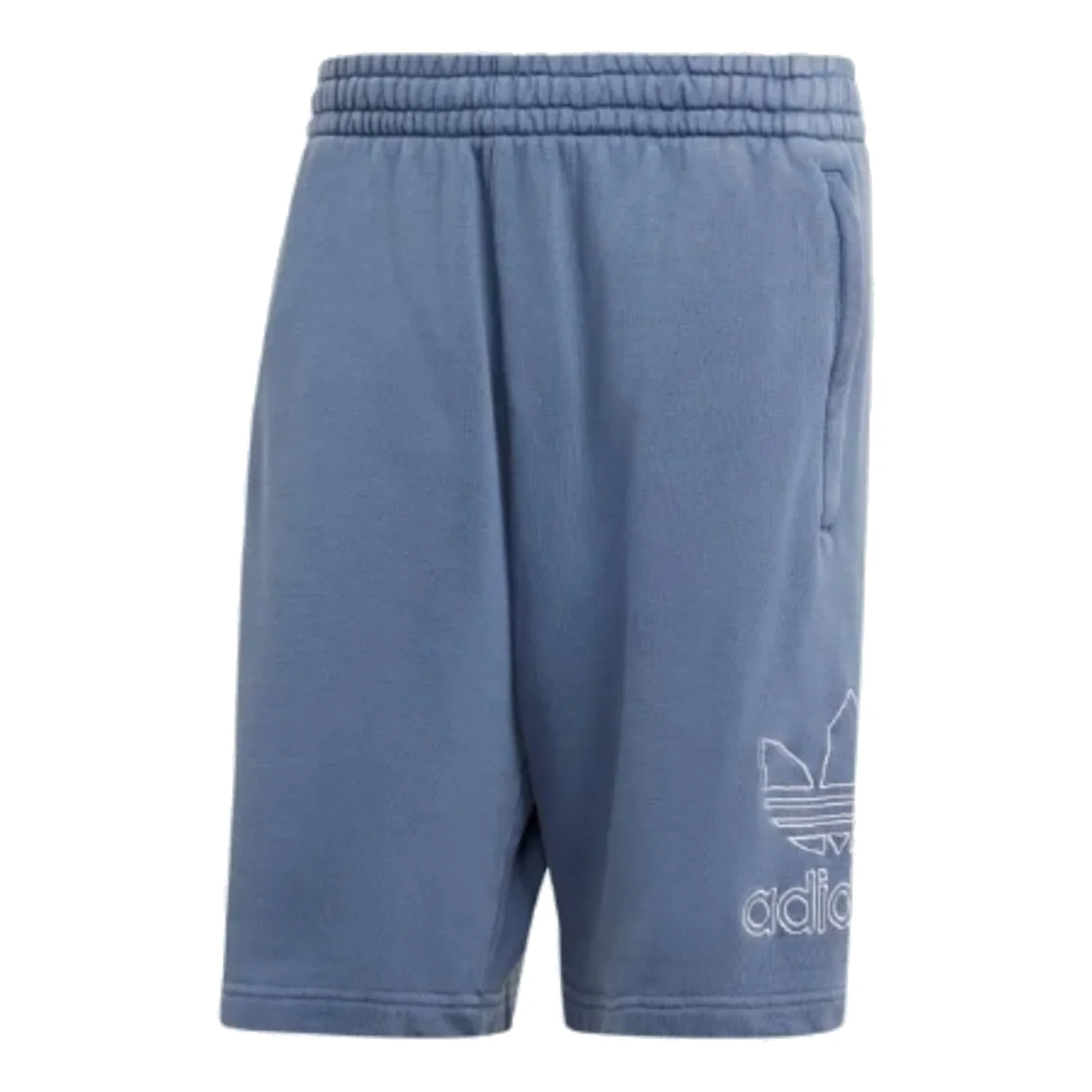 adidas Adicolor Outline Trefoil Shorts Asia Sizing 'Blue' IR8005