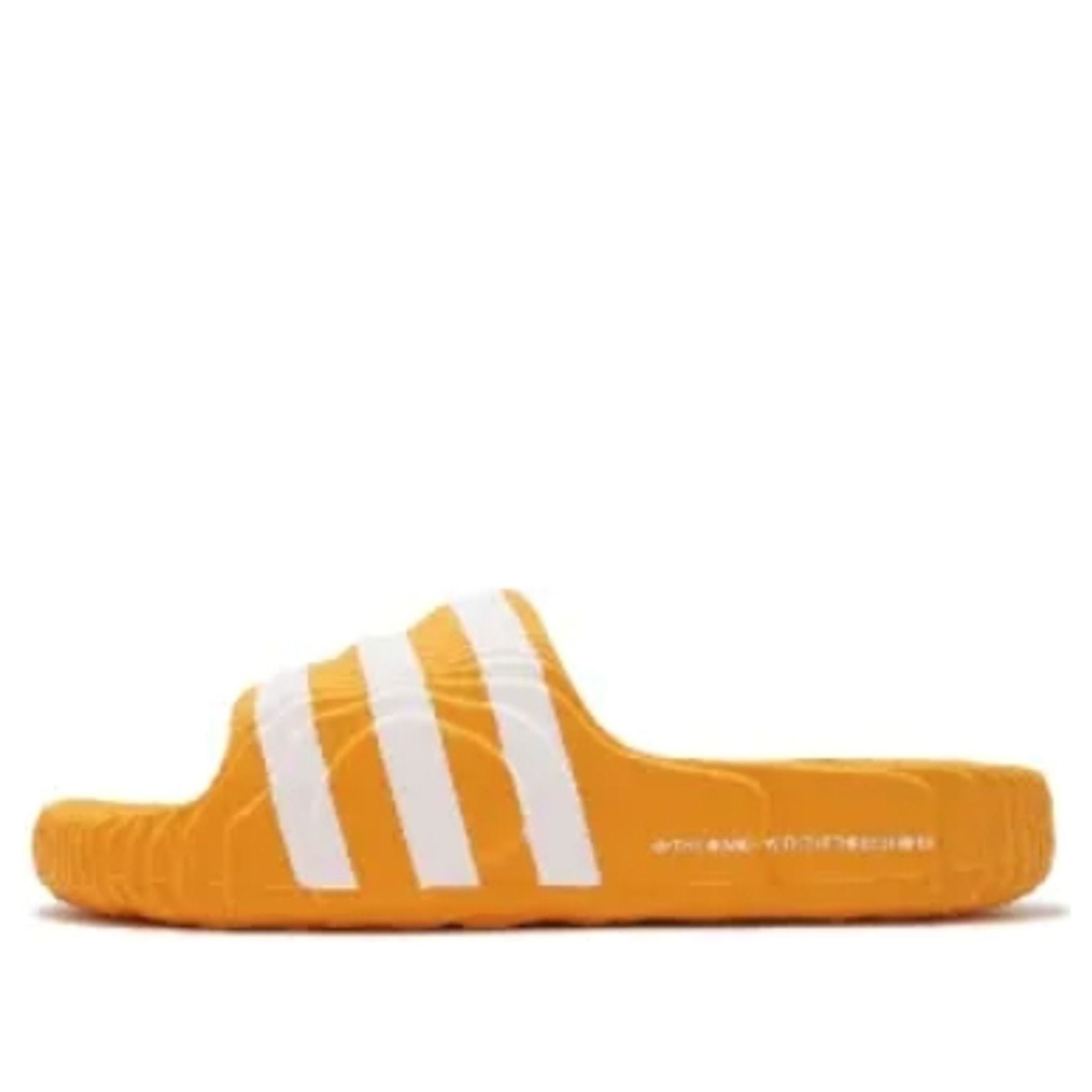 adidas Adilette 22 Slides Asia Sizing 'Yellow White' IE9183