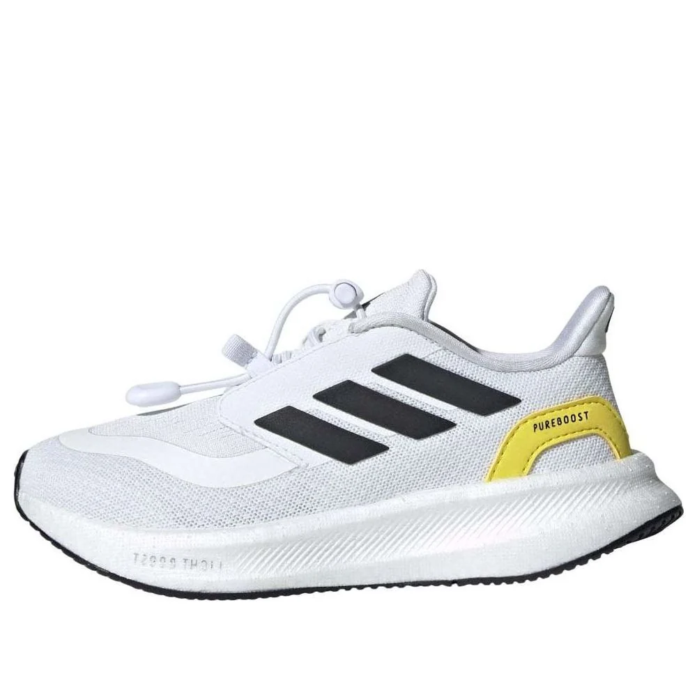 (PS) adidas Pureboost 5 'White Black Yellow' JH6232