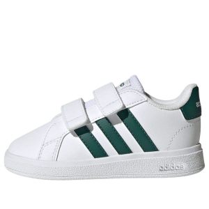 (TD) adidas Grand Court 'White Green' IG2560