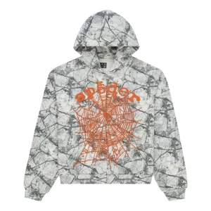 Sp5der Realtree OG Web V2 Zip Hoodie 'White Camo' ST024SS26CMW