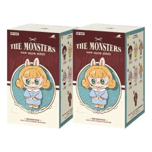 Pop Mart The Monsters Hair Salon Series Vinyl Plush Pendant Sealed Case (2 Blind Boxes) PPMT-2606-0045-1184020131