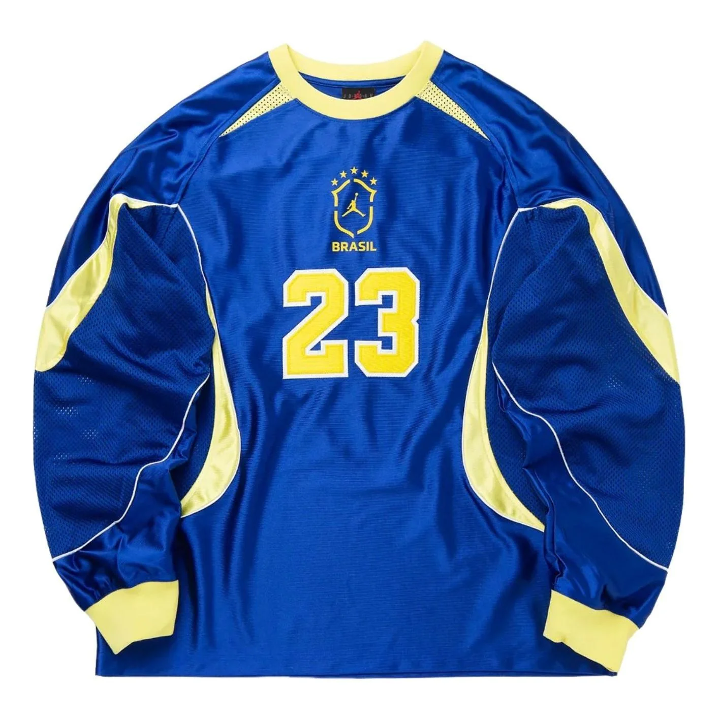 Air Jordan Goalie 2026 Jersey 'Old Royal Yellow Pulse' IF3900-417