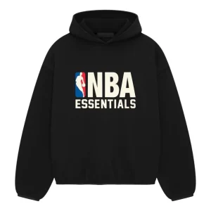Fear of God Essentials x NBA Hoodie 'Black' 192AL246401F