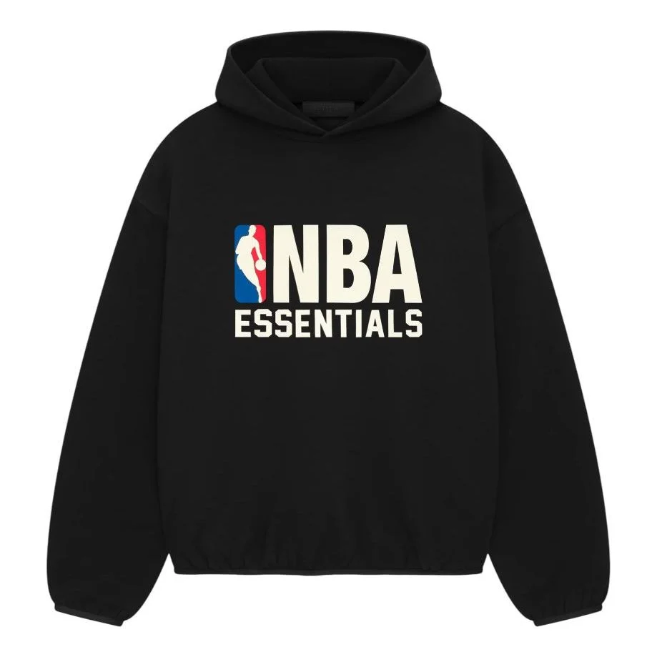 Fear of God Essentials x NBA Hoodie 'Black' 192AL246401F