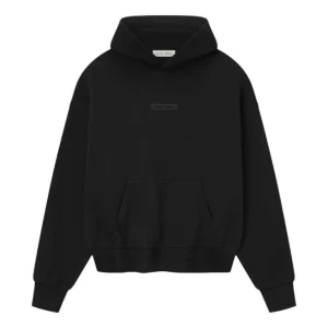 Fear of God Essentials Classic Fleece Hoodie 'Jet Black' 192SP252050F