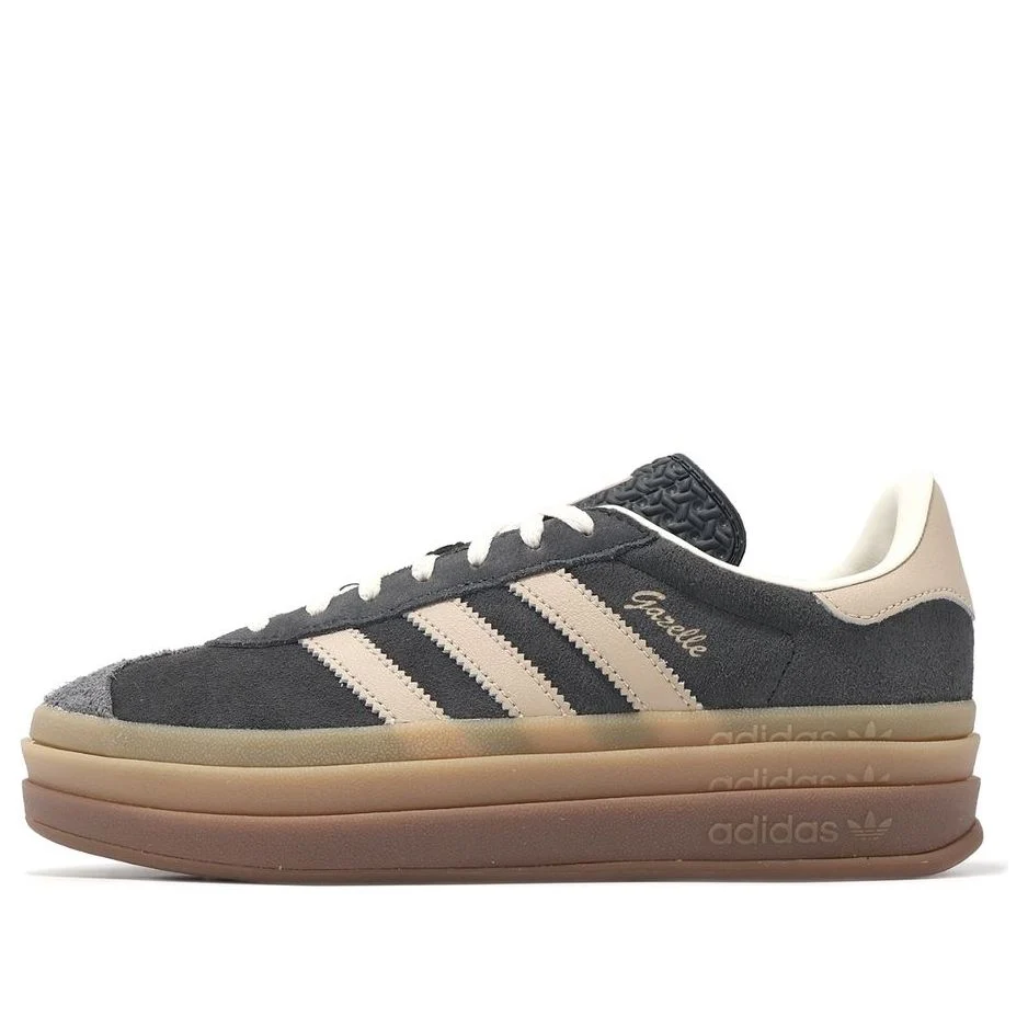 (WMNS) adidas Gazelle Bold 'Grey Magic Beige Gum' IE0428